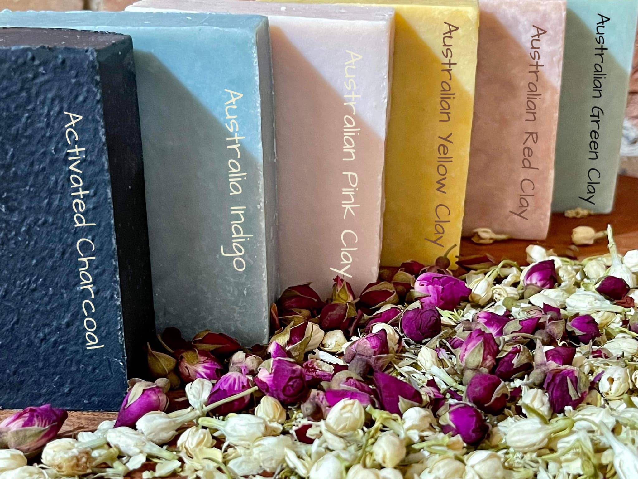 Clay/Mineral Soap Bars - 8 Varieties