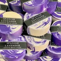 Spanish Lavender- Goats Milk Disc
