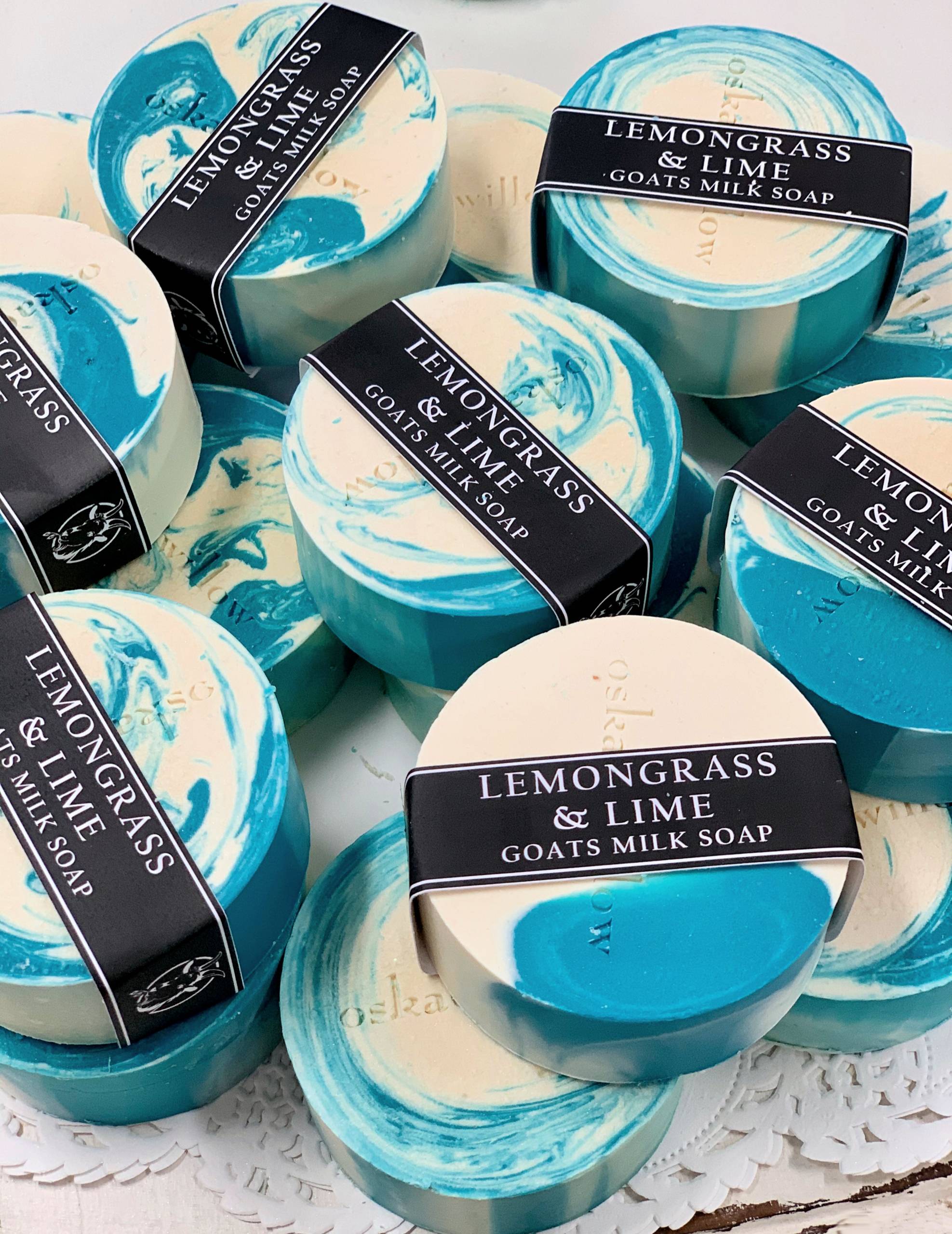 Lemongrass + Lime - Goats Milk Disc